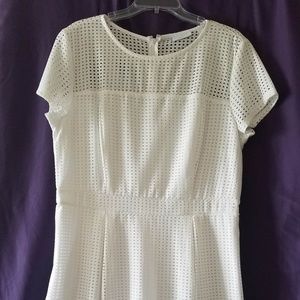 White short sleeve Dress